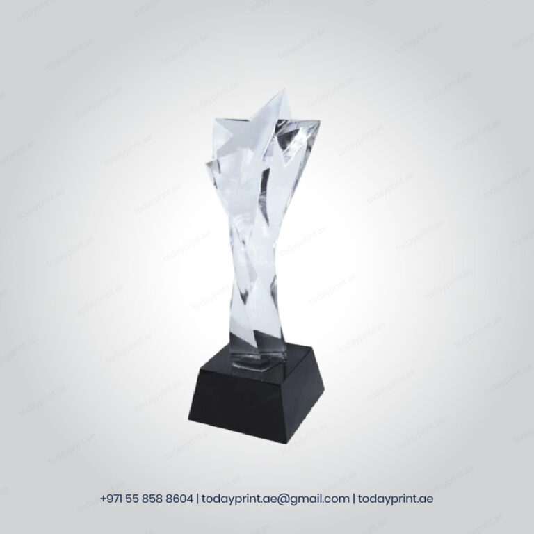 crystal trophy