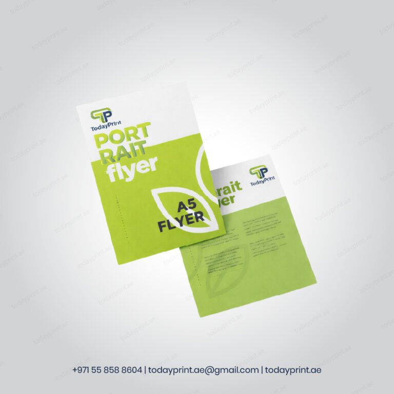 A5 Flyer, 170 GSM Glossy Paper-100