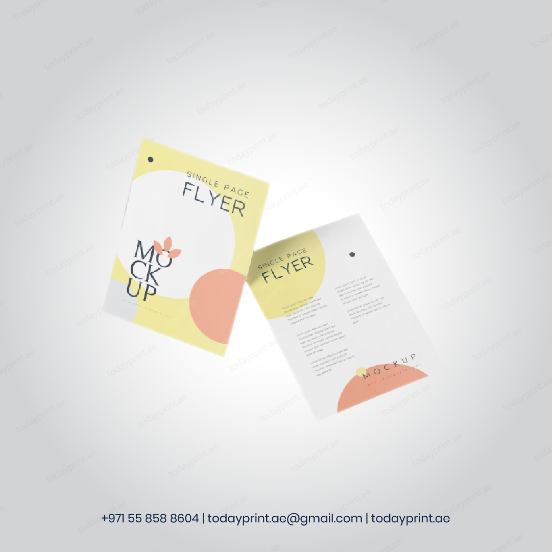 A6 Flyer, 170 GSM Glossy Paper-100 A6 Flyer, 170 GSM Glossy Paper-100