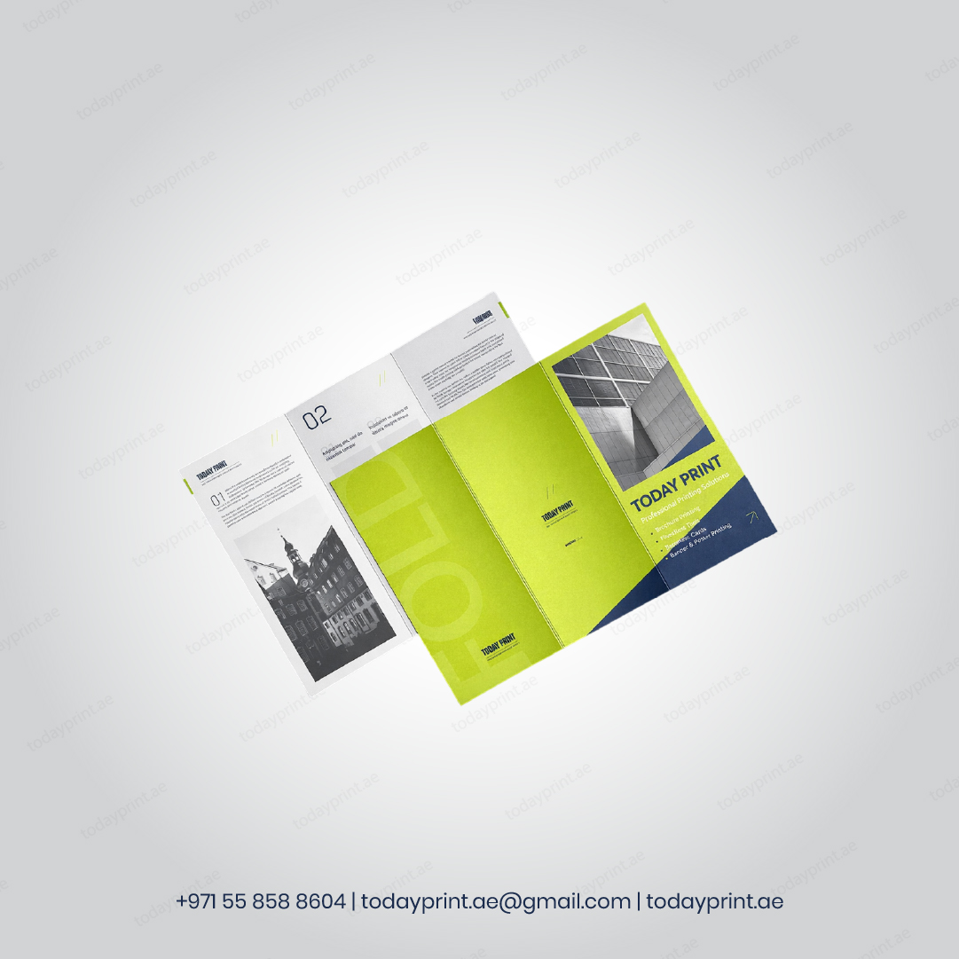 B4 Trifold Brochure _ 170 GSM _Glossy Paper-100 B4 Trifold Brochure _ 170 GSM _Glossy Paper-100