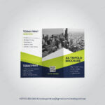 B4 Trifold Brochure_100 GSM_ Wood Free-100