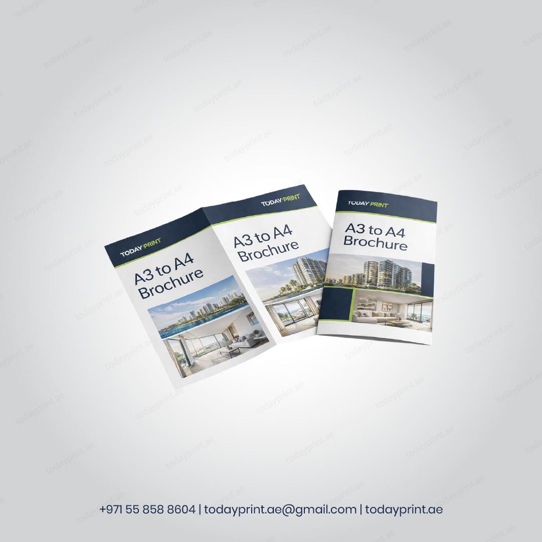Brochure _ A3 to A4 _ 170 GSM Glossy Paper-100 Brochure _ A3 to A4 _ 170 GSM Glossy Paper-100