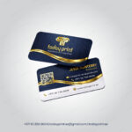 Business Card 760mic_Round Corner_Gold-Foil_Spot-UV_Velvet-Lamination-100