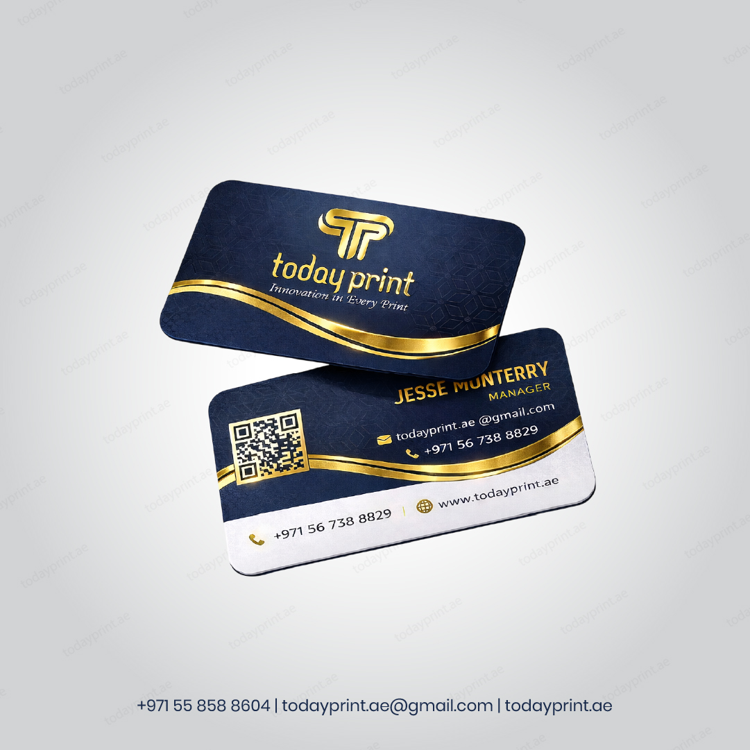Business Card 760mic_Round Corner_Gold-Foil_Spot-UV_Velvet-Lamination-100 Business Card 760mic_Round Corner_Gold-Foil_Spot-UV_Velvet-Lamination-100