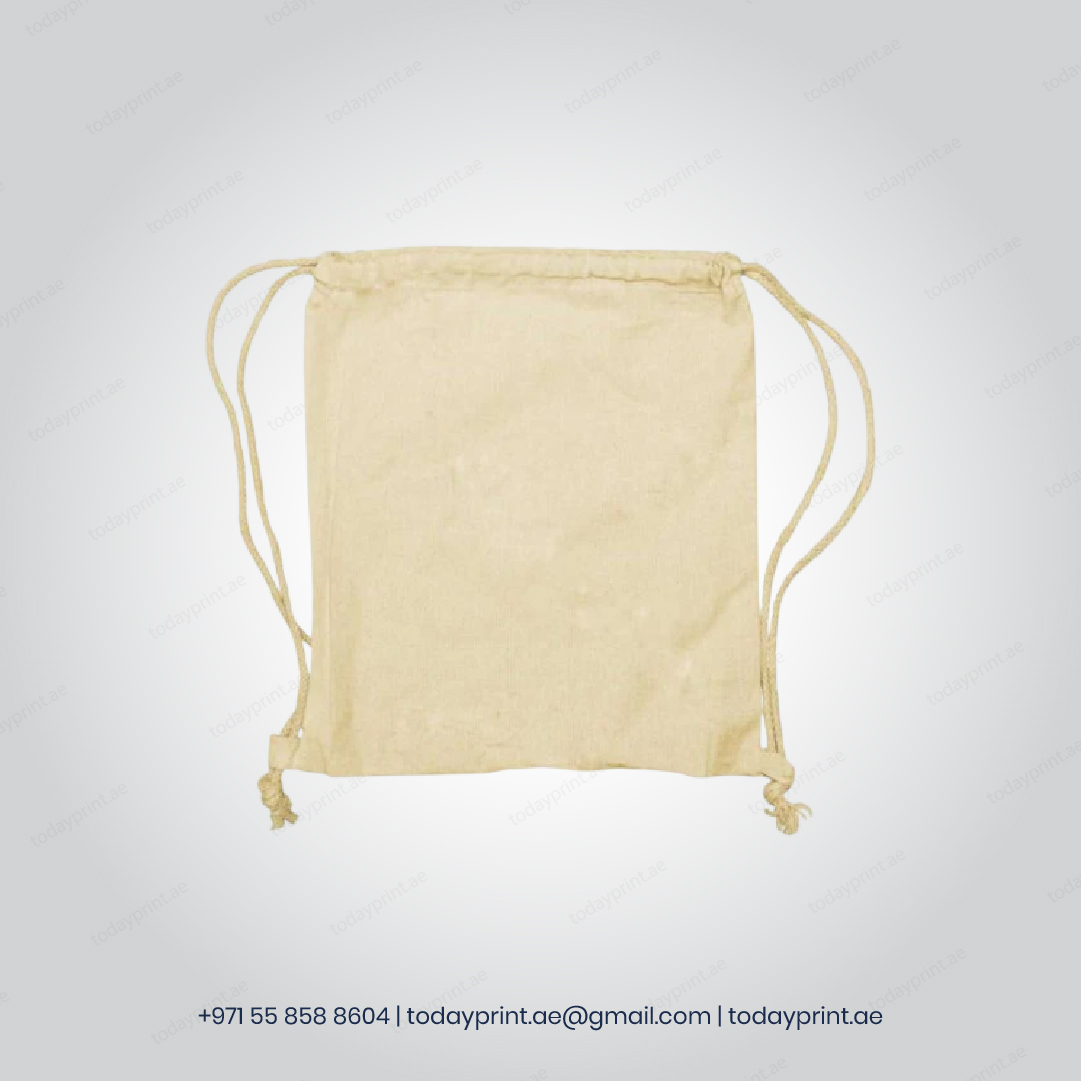 Canvas String Bags-100 Canvas String Bags-100