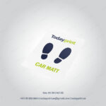 Car Mat _ 1-2 Color_Wood Free 80 GSM-100