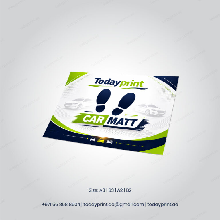 Car Mat _ 4 Color_Wood Free _100 GSM-100
