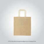 Cotton Like Jute Bags with Webbing Handle 250gsm-100