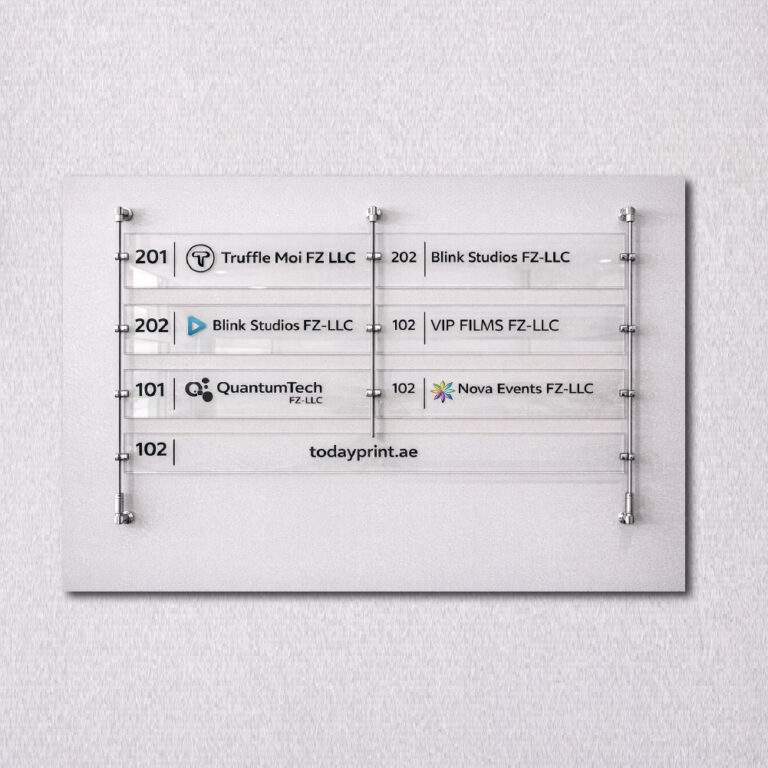 Directory Signage