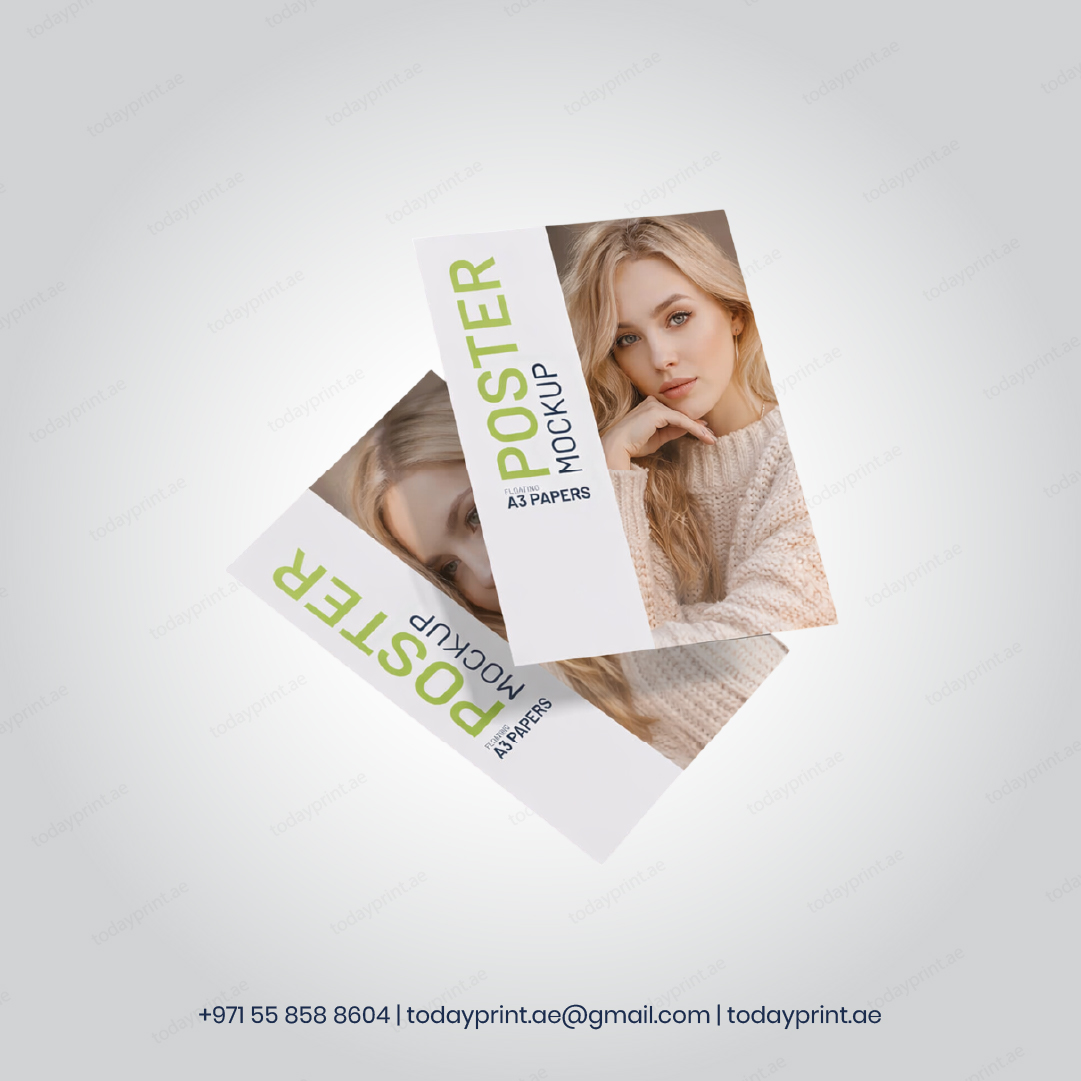 Flyer A3, 170 GSM Glossy Paper-100 Flyer A3, 170 GSM Glossy Paper-100
