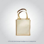 Jute and Cotton Bags Two Side Print-100