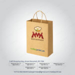 Kraft Shopping Bag_Brown Recycled_100 GSM-100