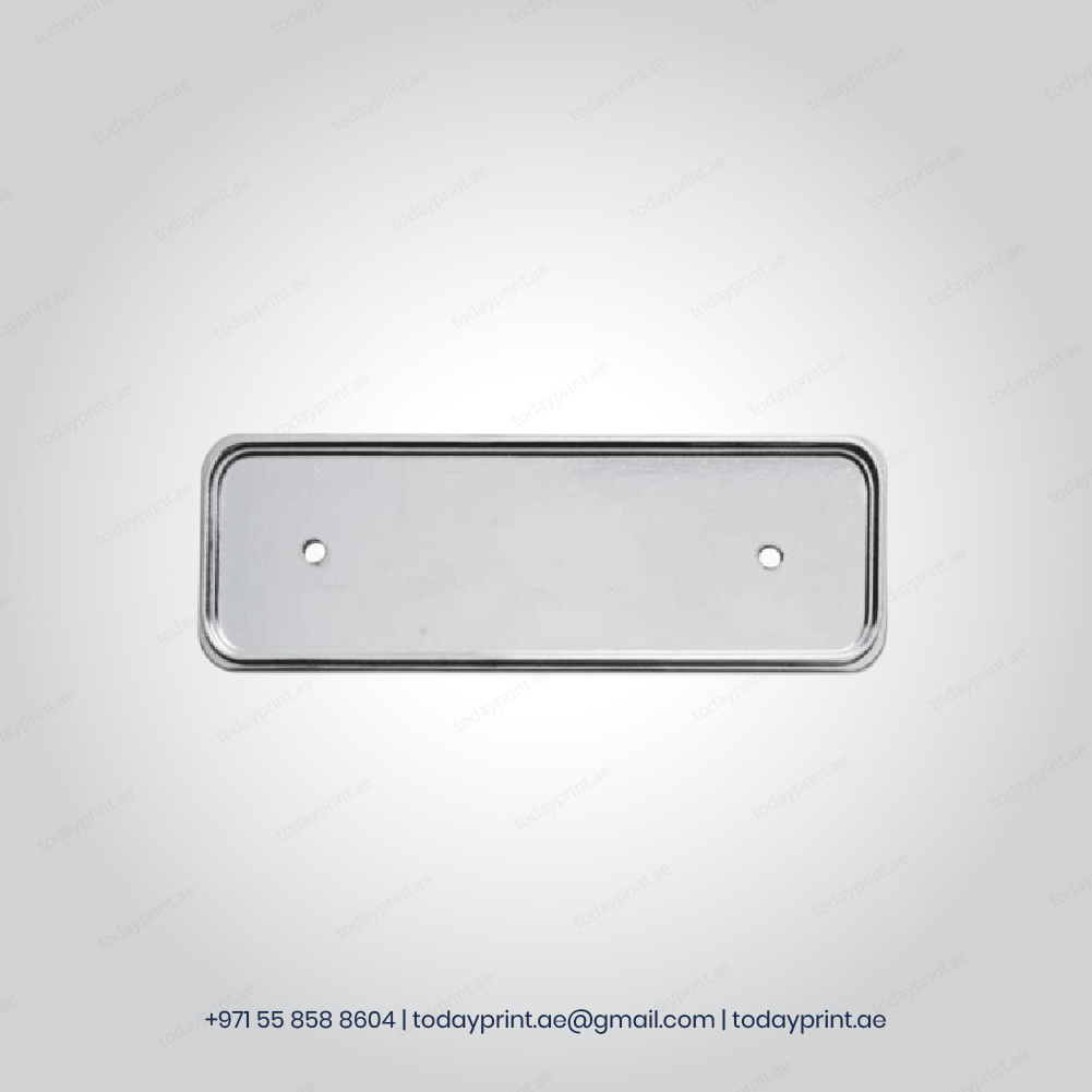 Metal Injected Name Badges-100 Metal Injected Name Badges