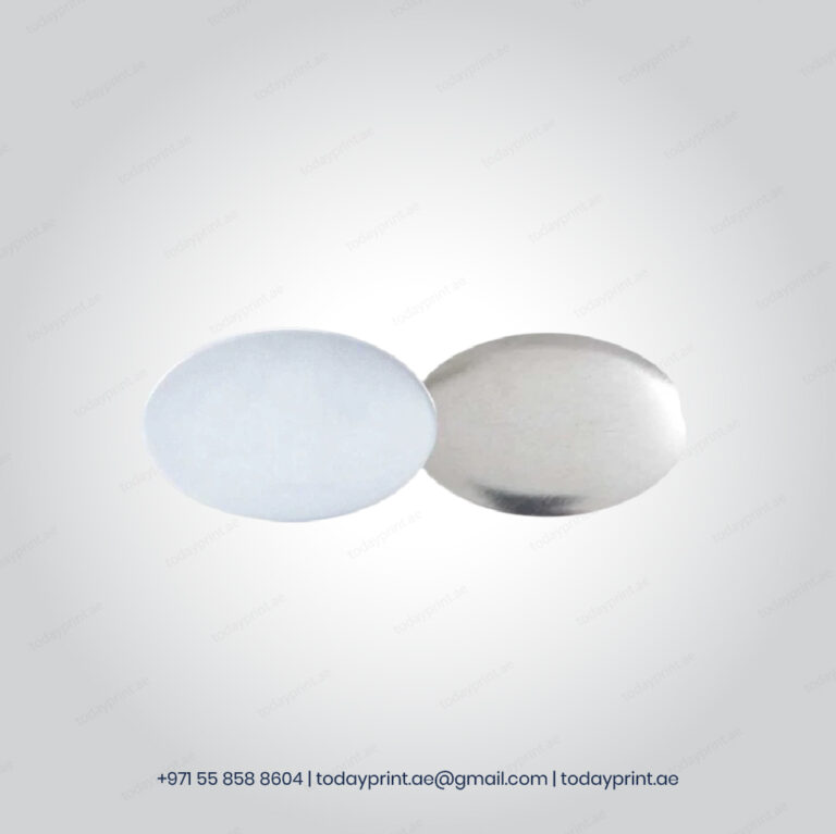 Oval Button Badges