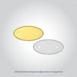 PVC Injected Oval Name Badges