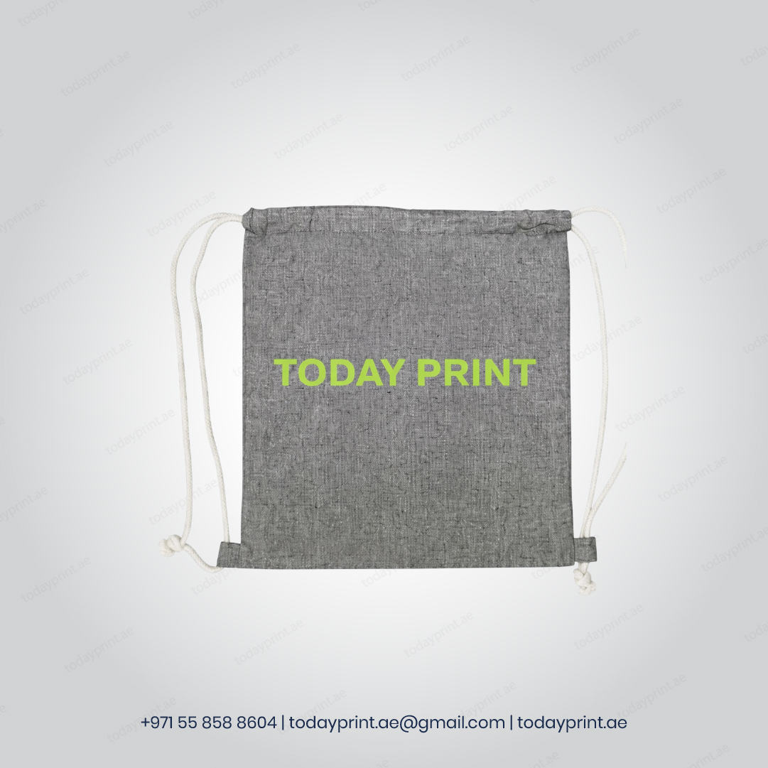 Recycled Drawstring Bags-100 Recycled Drawstring Bags-100