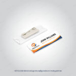 Reusable Acrylic Name Badges