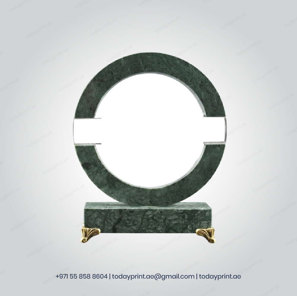 Round Crystal & Marble Awards in Box-100 Marble Award