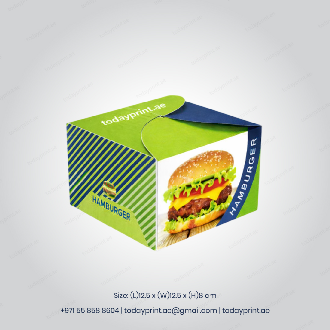 Simple Burger Box-100 Simple Burger Box-100