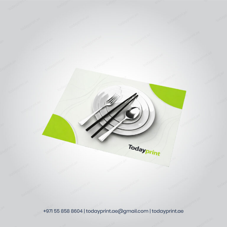 Table Mat _ 4 Color_ Glossy 90 GSM-100