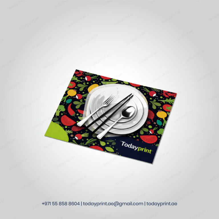 Table Mat _ 4 Color_ Wood Fee 100 GSM-100