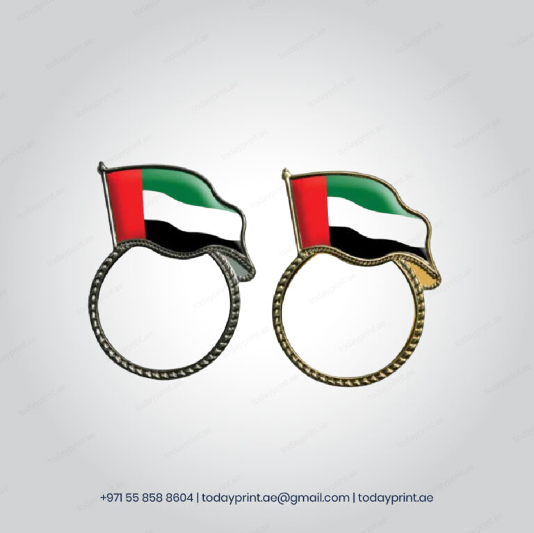 UAE Flag Metal Badges - Pin-100
